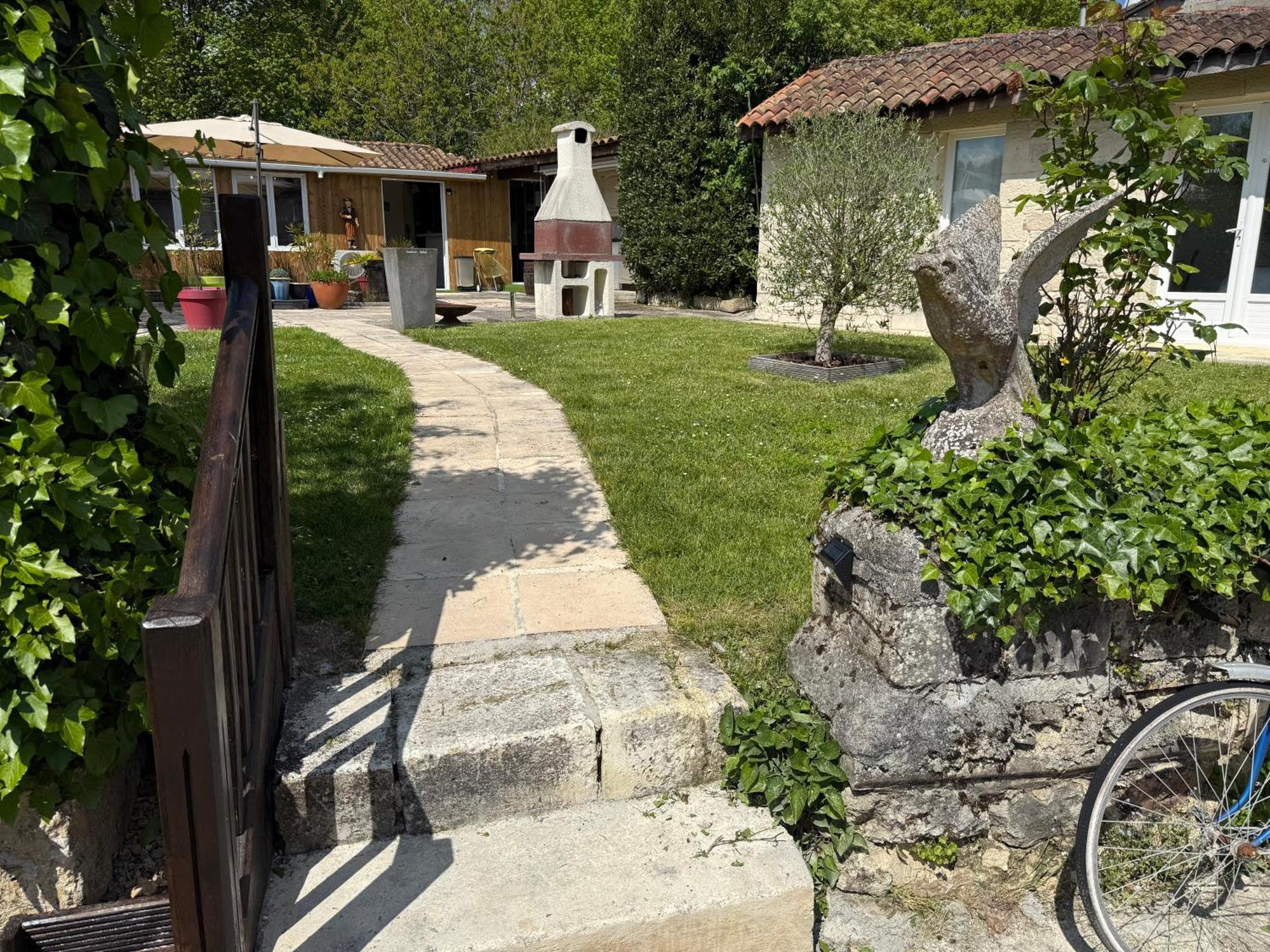Blanzaguet-Saint-Cybard Chambre D'Hotes Naturiste Le Jardin Des Hirondelles المظهر الخارجي الصورة